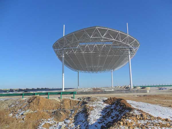 溧阳加油站网架工程