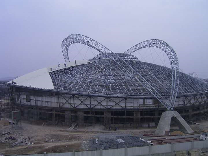 溧阳体育馆网架